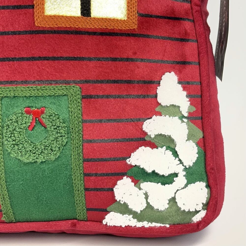 Target x Hallmark 2025 Christmas House Pillow Novelty Holiday Decor NEW 16x20” - Picture 3 of 10